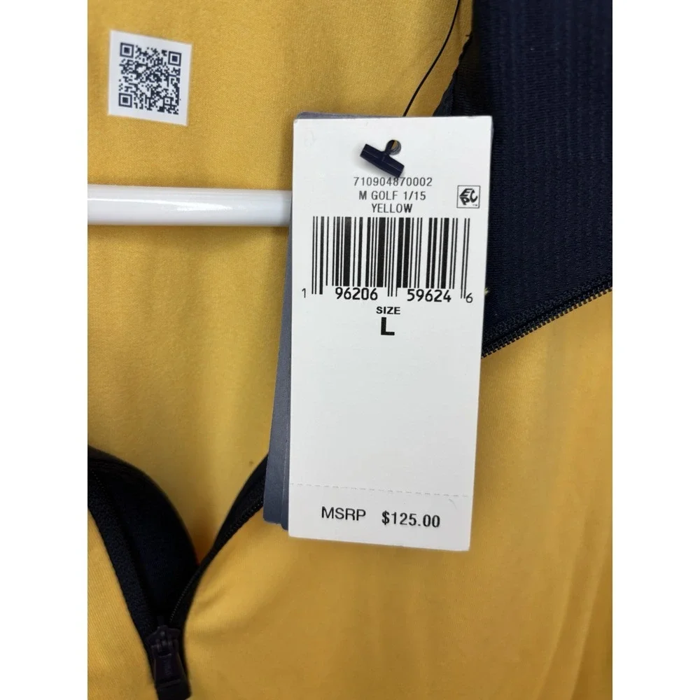 Polo Ralph Lauren Performance 1/4 Zip Wicking Pullover Men's Large NWT $125 Golf